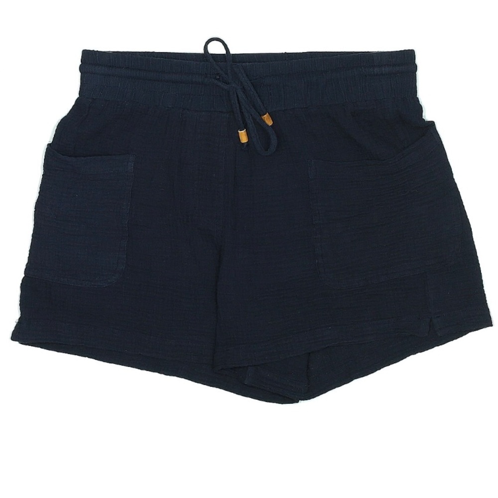 Magaschoni Organic Cotton Shorts Size Medium in Navy Blue